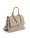 V Italia Womens Handbag Beige 10520 DOLLARO CAPPUCCINO