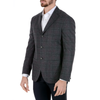 Barba Napoli Mens Jacket Long Sleeves Grey