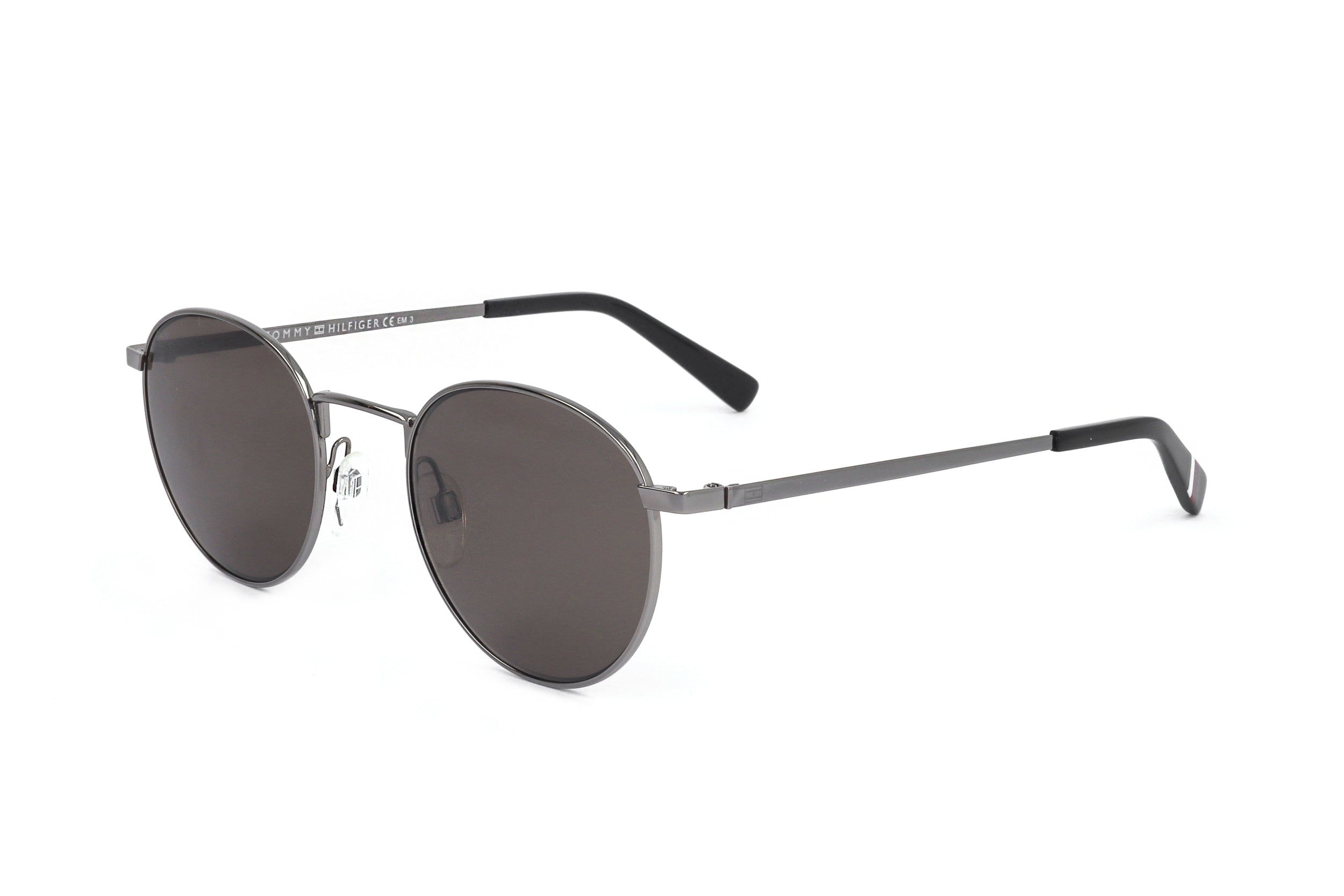 Tommy Hilfiger Unisex Sunglasses TH 1572 S KJ1 50 21 145 DARK RUTHENIUM