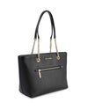 Michael Kors Medium fornt zip Chain Tote Bag 35F2GTTT2L BLACK