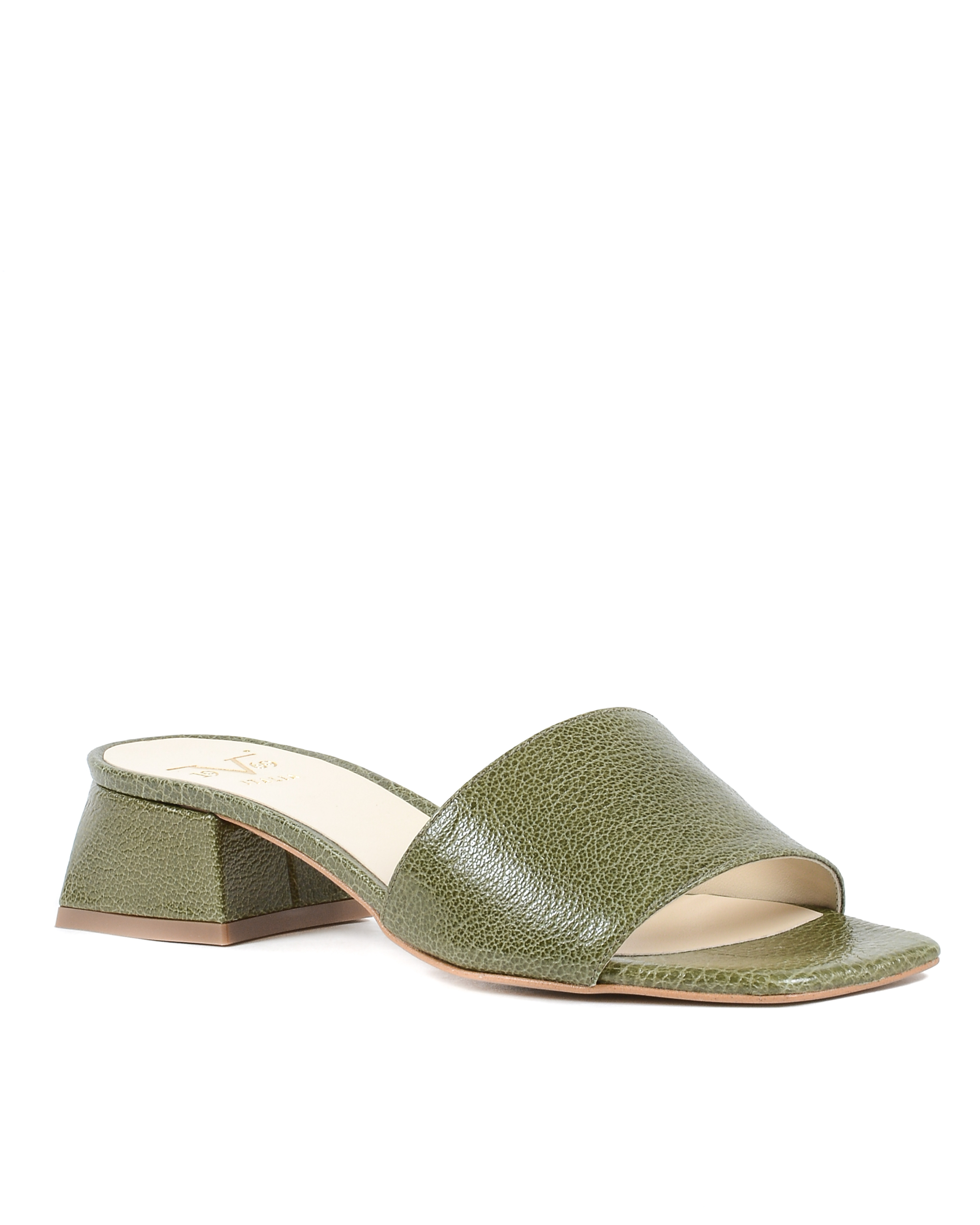 19V69 Italia Womens Sandal Green 4909 CALF VERDE FOGLIA