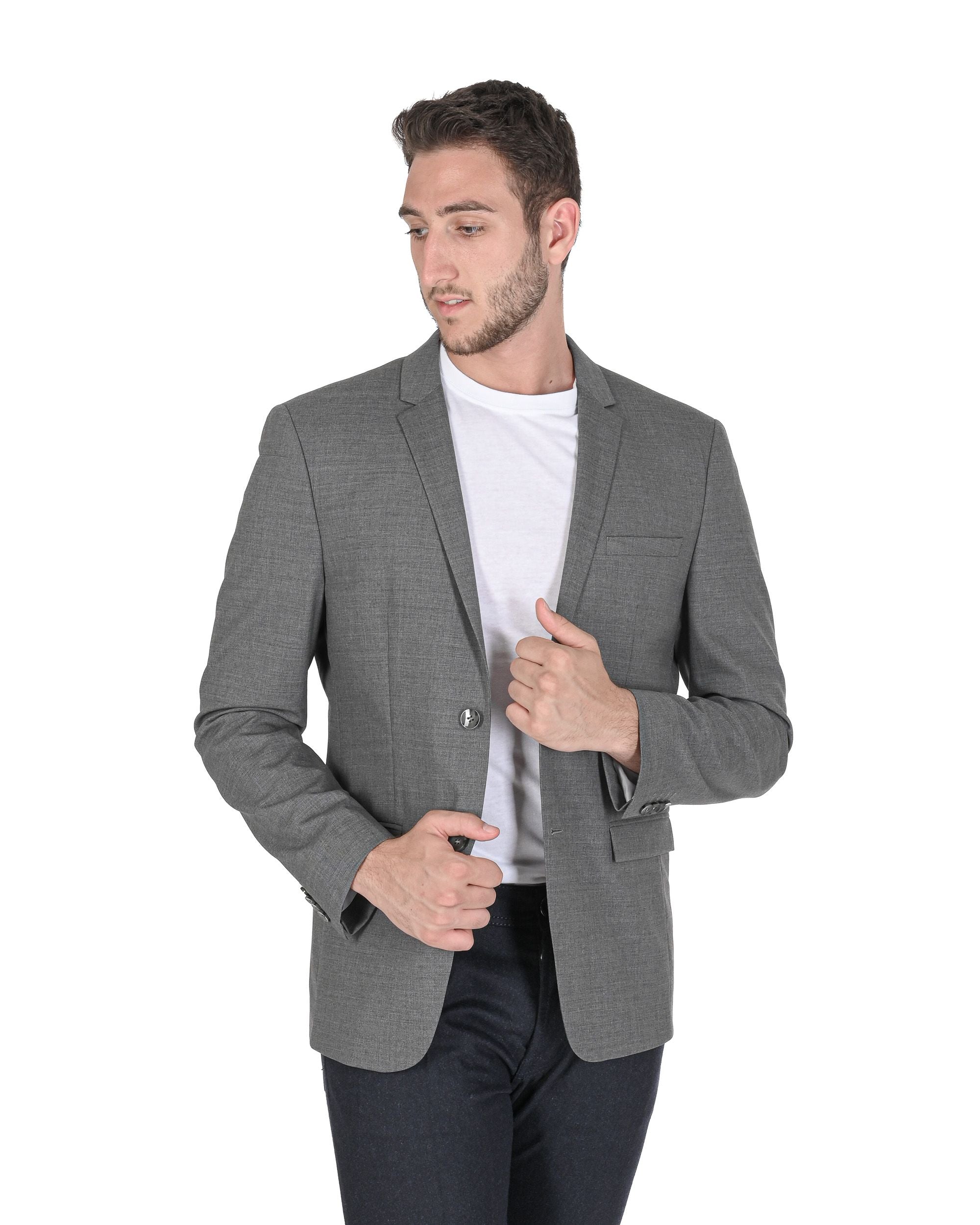 Calvin Klein Mens Blazer Grey K1EK101790033