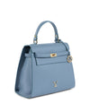 V Italia Womens Handbag Light Blue BG12010 DOLLARO CELESTE