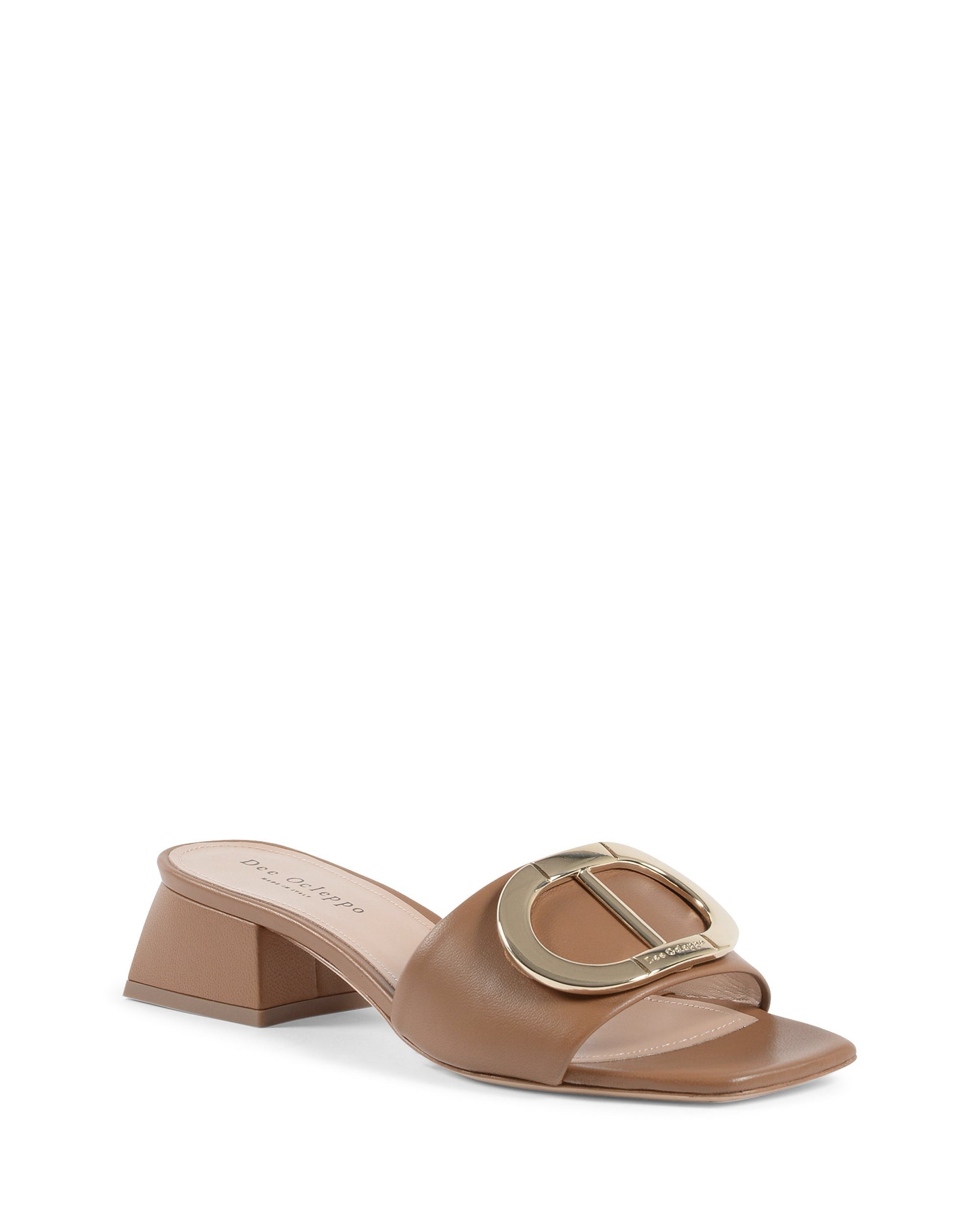 Dizzy Logo Mule Tan