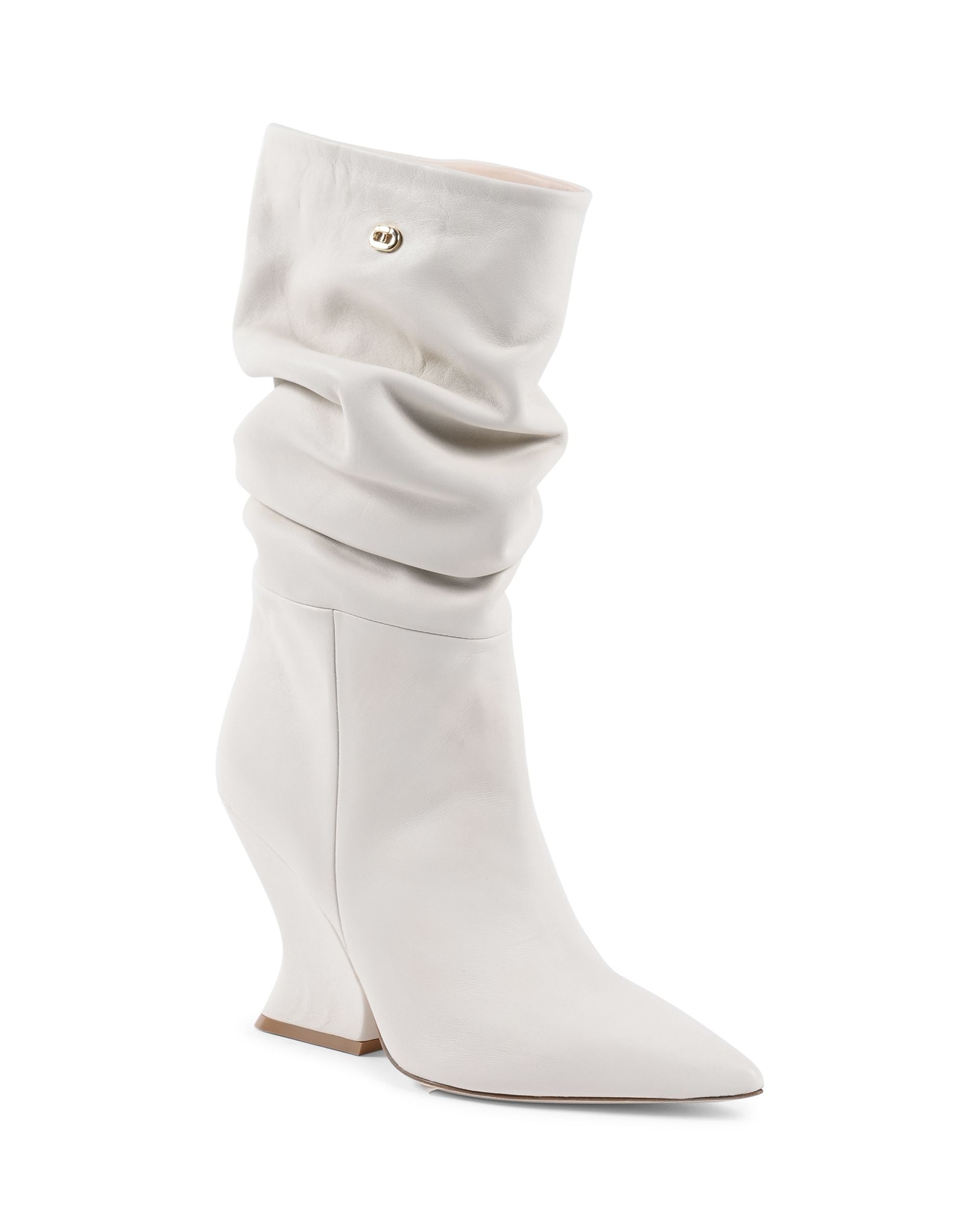 Cady Boot - Short Boot Off White