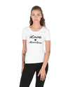 Love Moschino Womens T-Shirt W 4 H19 28 E 1951 A00 OPTICAL WHITE