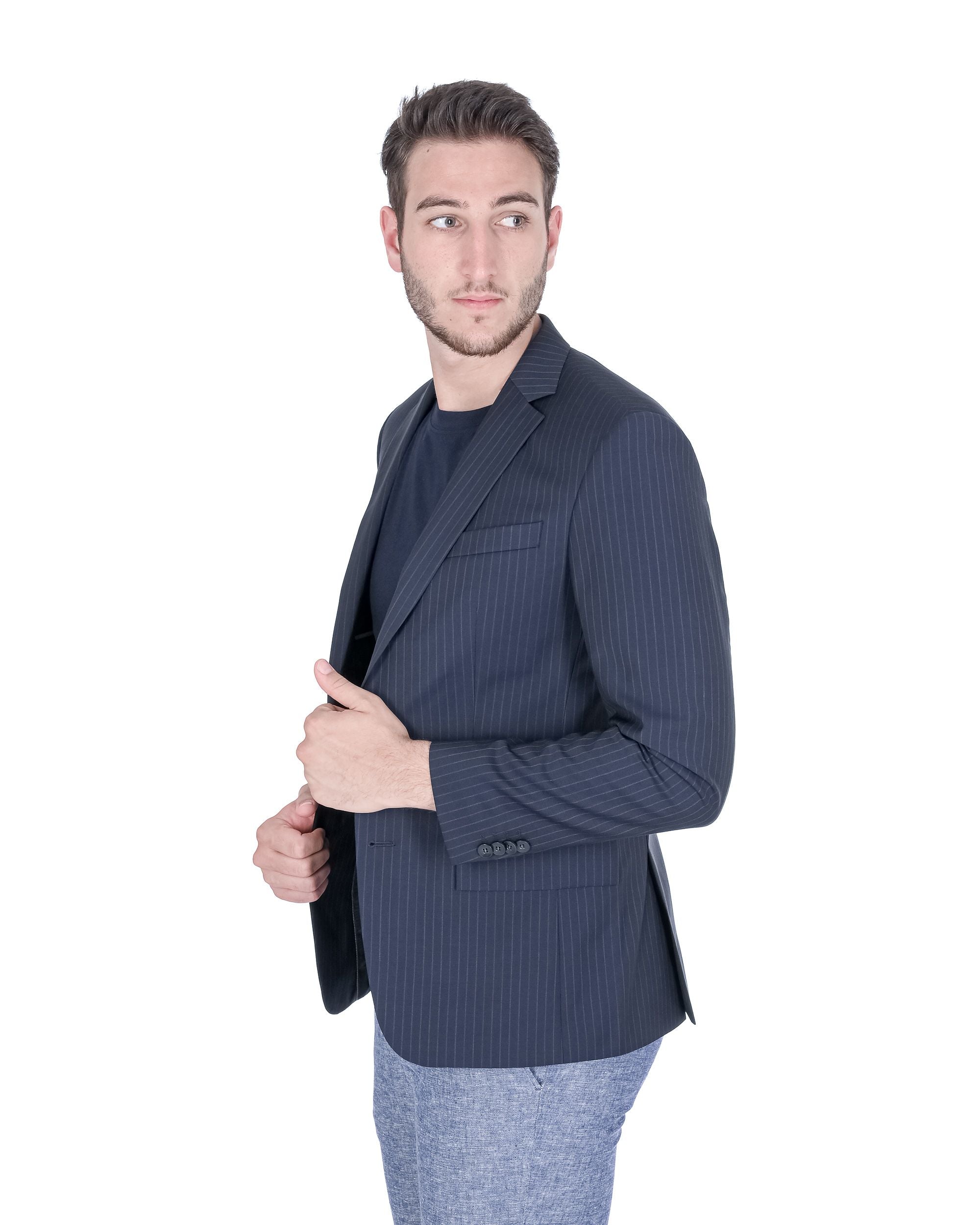 Calvin Klein Mens Blazer Blue K10K102115478