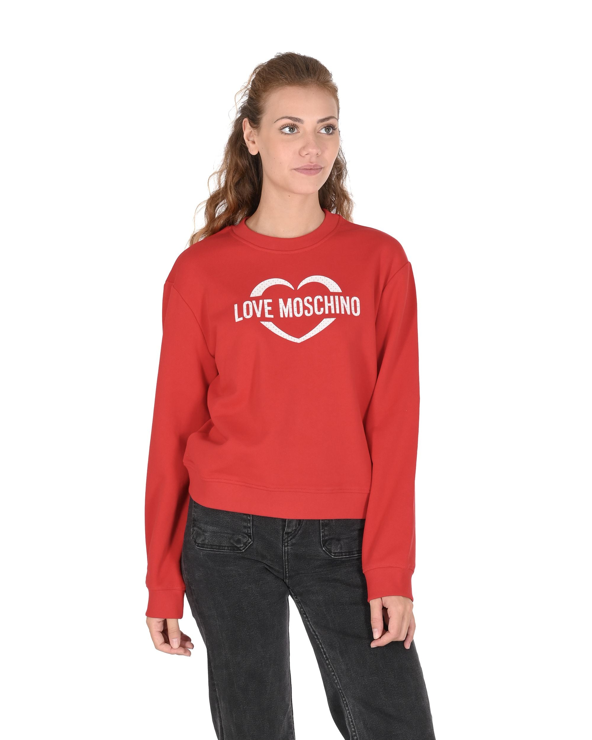 Love Moschino Womens Sweatshirt W 6 306 55 M 4055 O97 RED