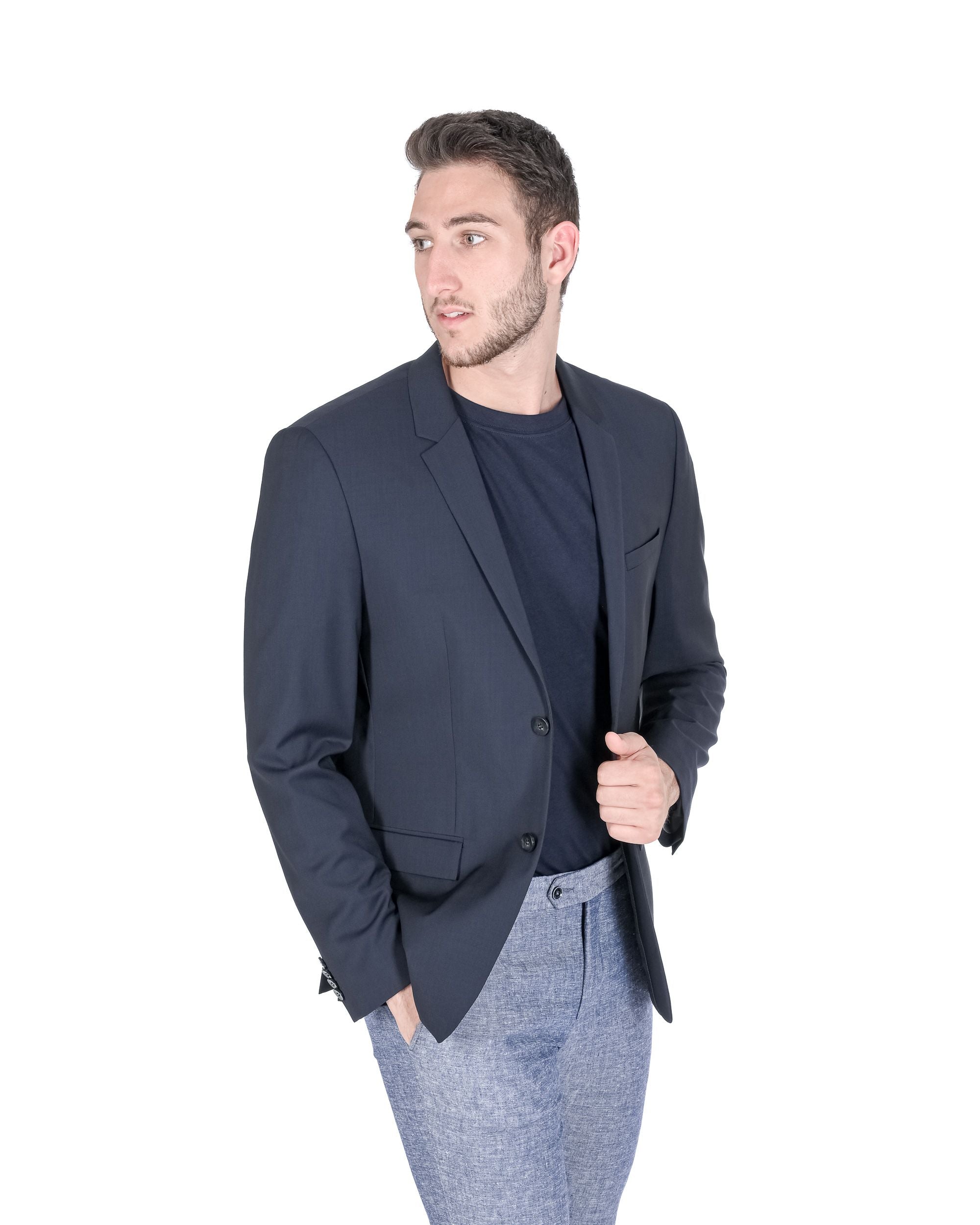 Calvin Klein Mens Blazer Blue K1EK101789478