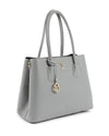 V Italia Womens Handbag Grey 10510 V2 DOLLARO GRIGIO PERLA