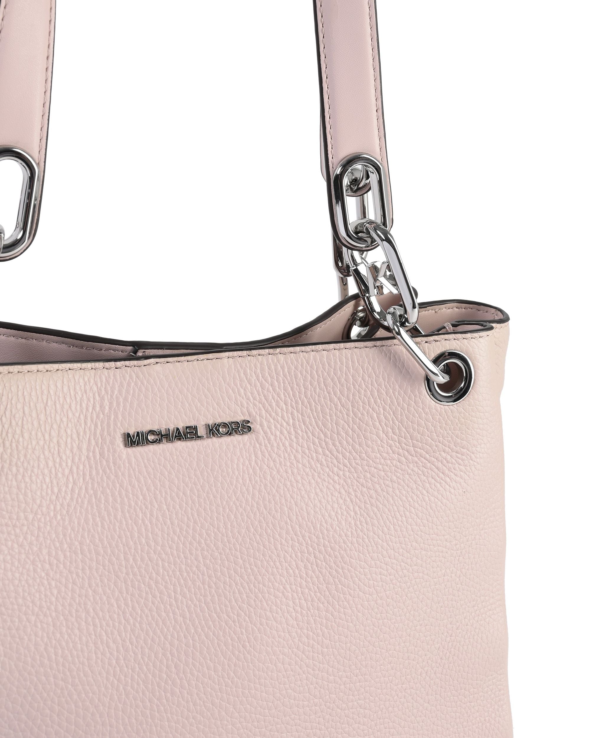 Michael Kors Large Triple Pocket Shoulder Bag 35H1S9TL9L POWDER BLUSH