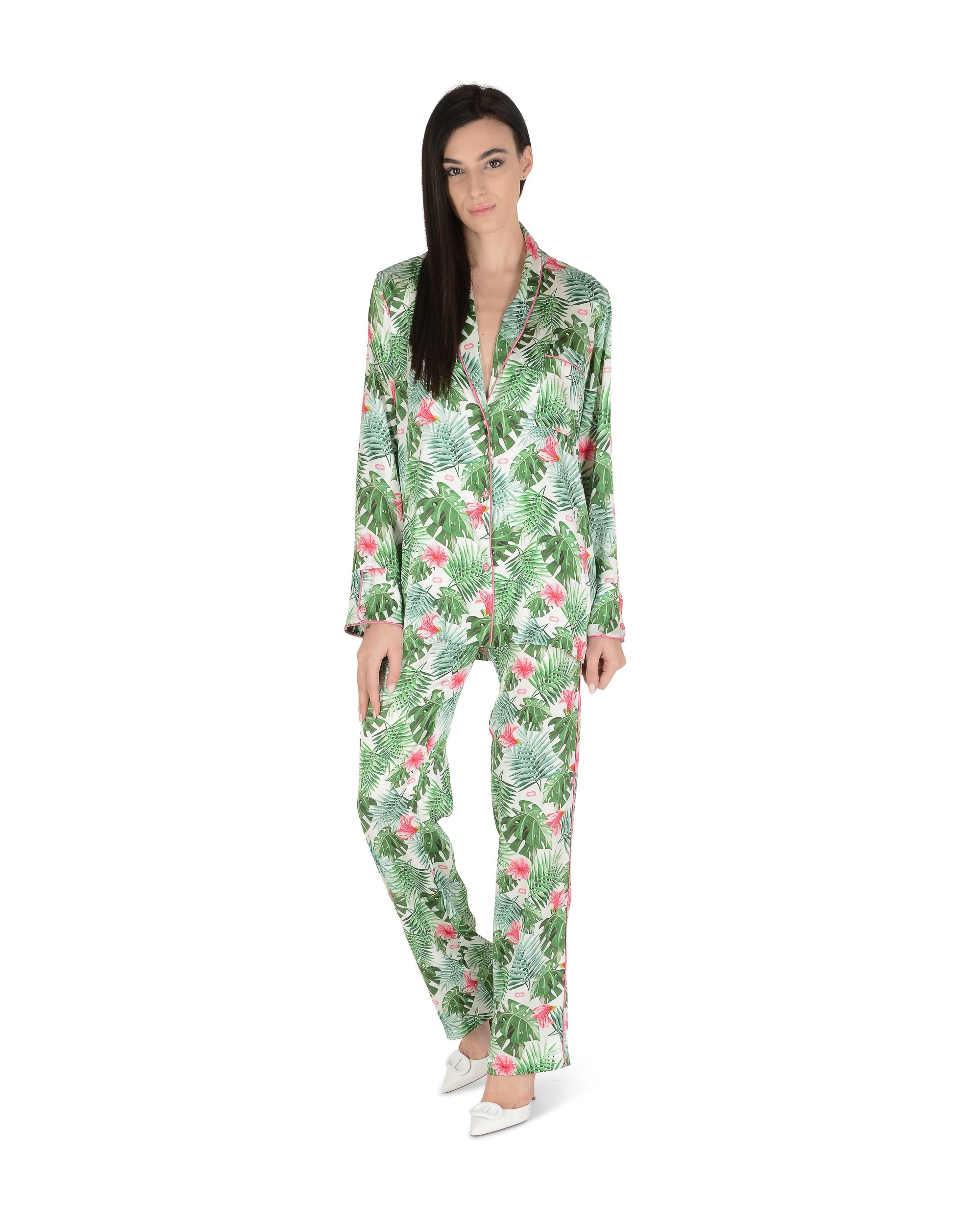 Palm Print Pajamas