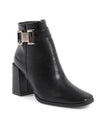 19V69 Italia Womens Ankle Boot Black X726 NERO