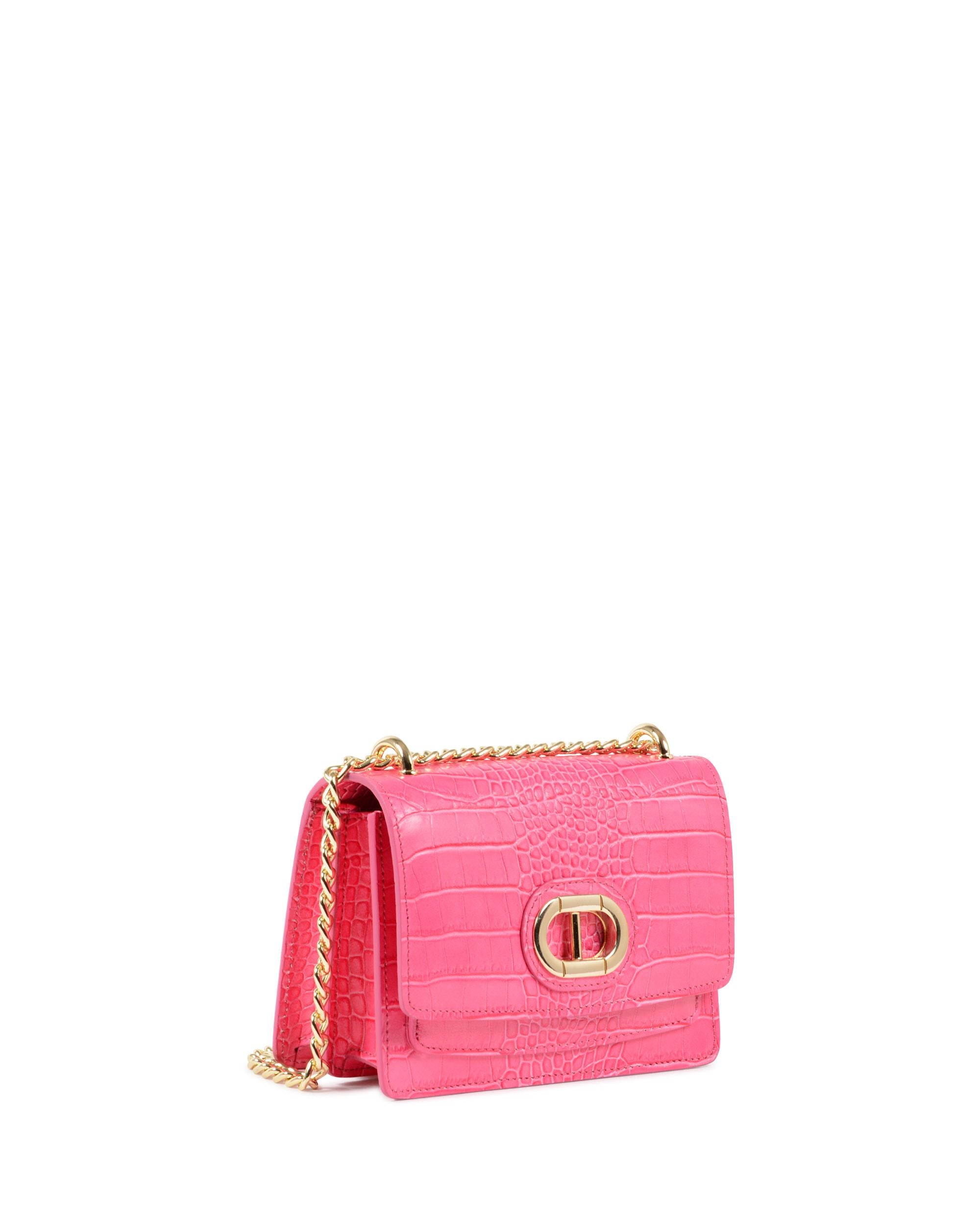 Siena Cocco Small Crossbody - Fuxia