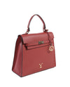 V Italia Womens Handbag Red BG12010 DOLLARO ROSSO