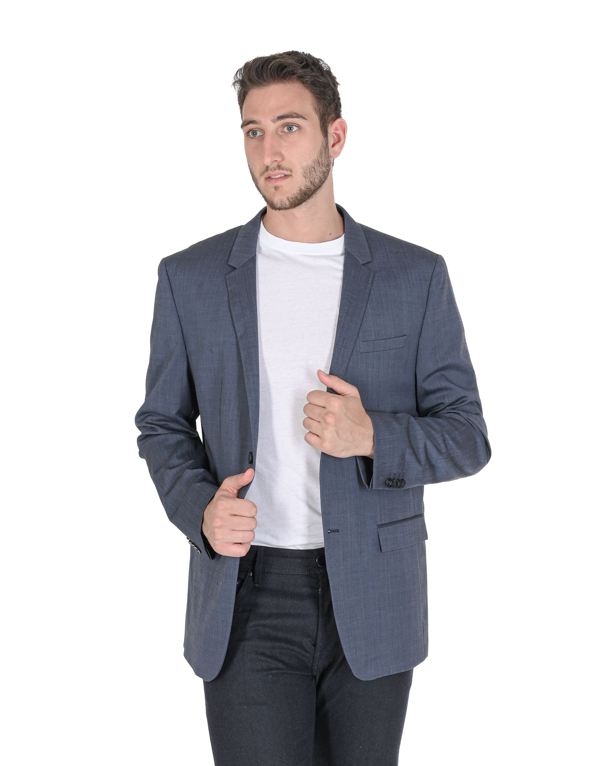 Calvin Klein Mens Blazer Blue K10K100807402