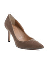 19V69 Italia Womens Pump Taupe DEC85 VELLUTO OCRA