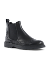 19V69 Italia Mens Ankle Boot Black 182351 CRUST NERO