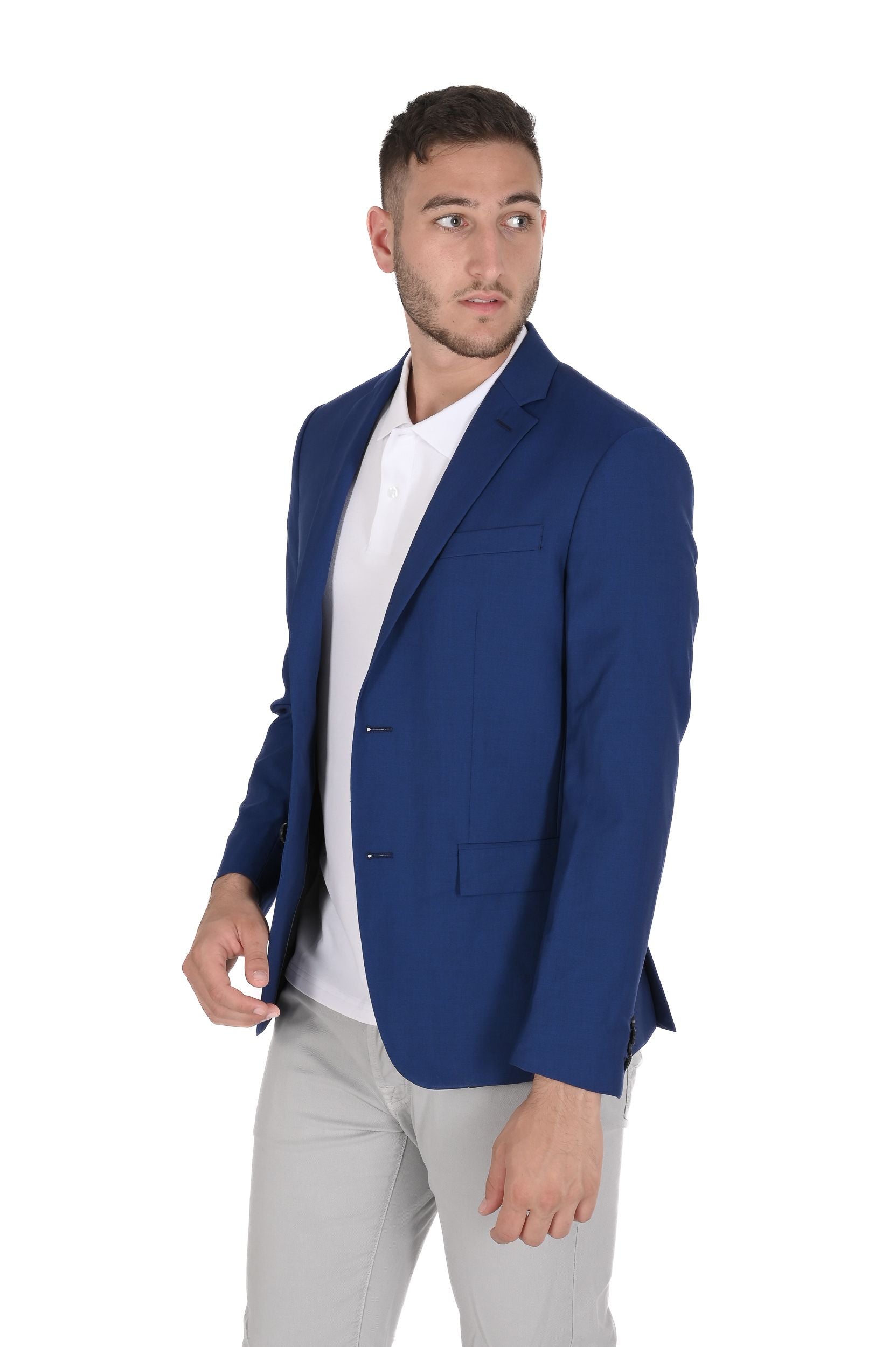 Calvin Klein Mens Blazer Blue K10K103729401