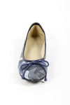 V 1969 Italia Womens Ballerina E08 STRETCH BLU