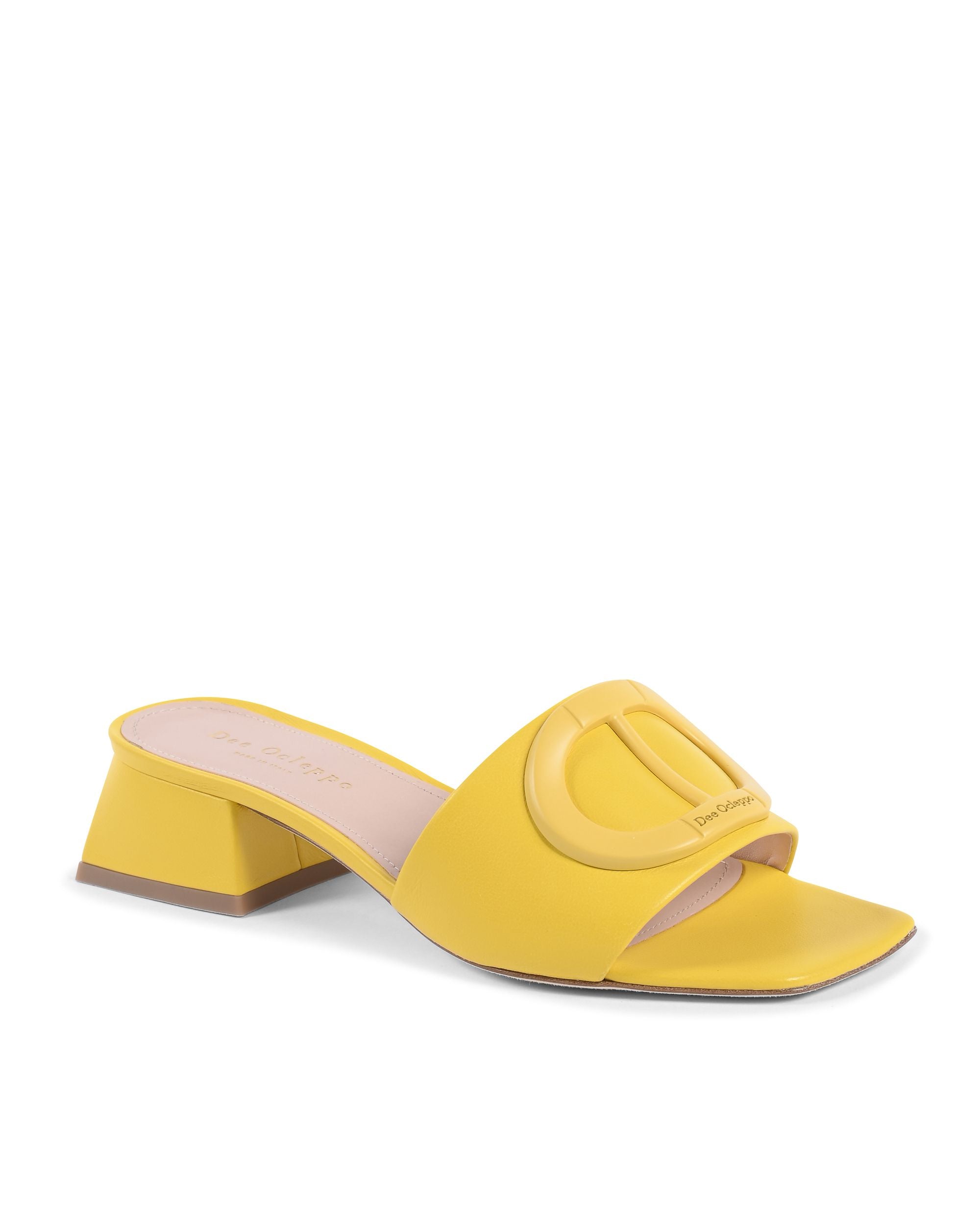 Dizzy Logo Mule - Yellow