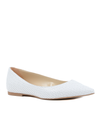 19V69 Italia Womens Ballerina White 4747 TRAF BIANCO