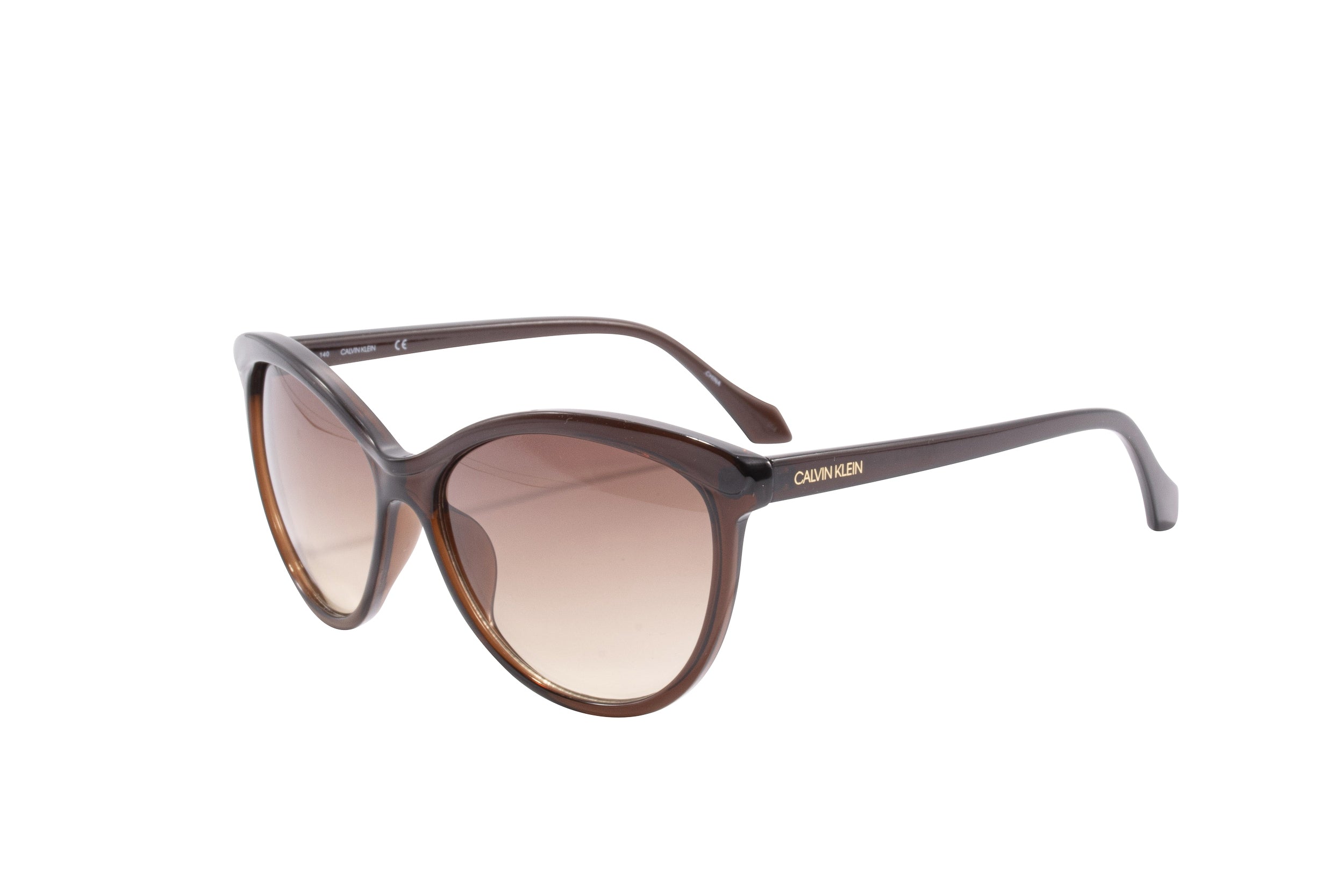 Calvin Klein Collection Womens Sunglasses CK19534S 210 58 14 140 CRYSTAL BROWN