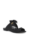 Helen Flat Sandal - Black