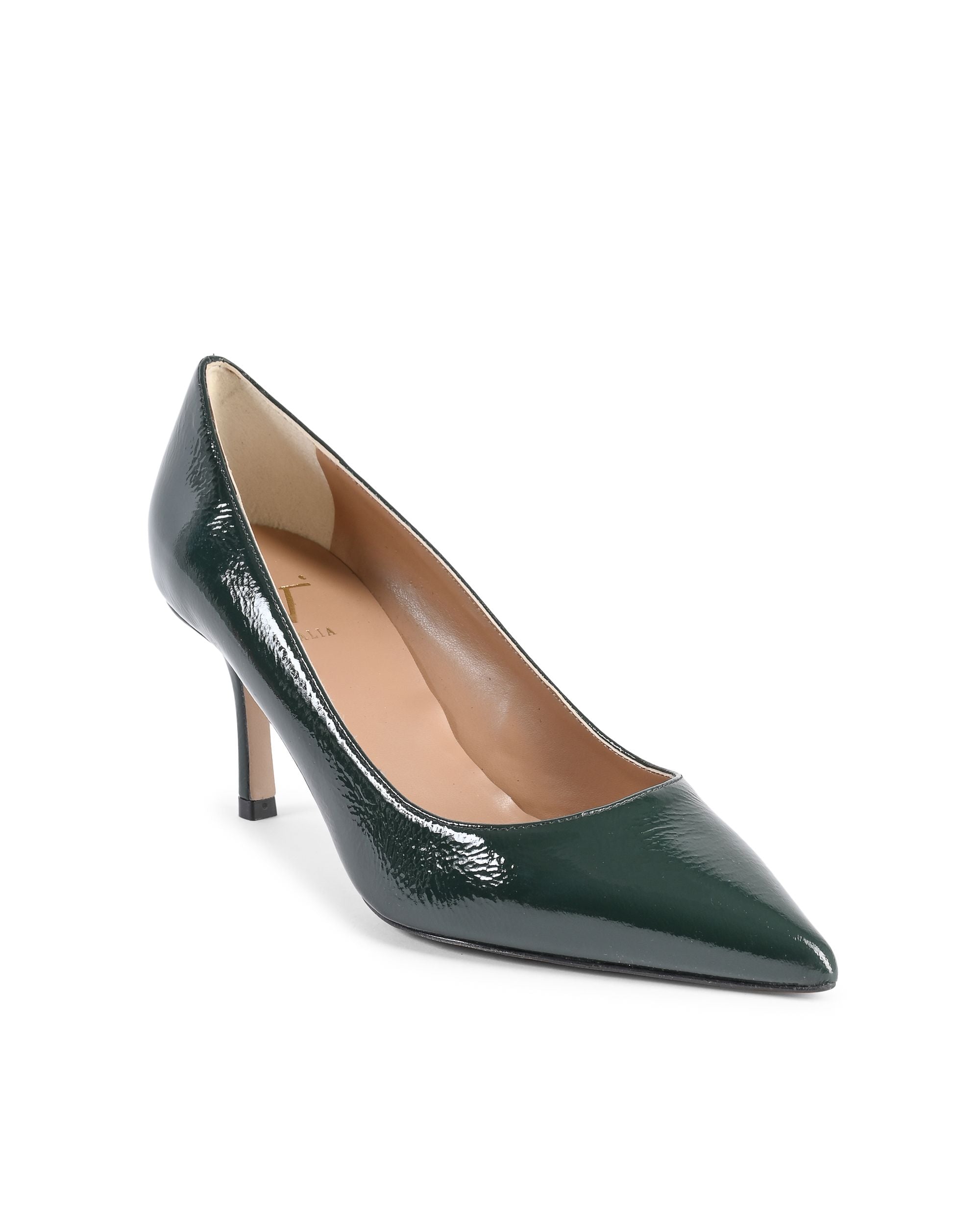 19V69 Italia Womens Pump INES65 NAPLACK VERDE BOTTIGLIA