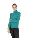 Crown of Edinburgh Cashmere Womens Turtleneck Sweater COE 0023 JADE