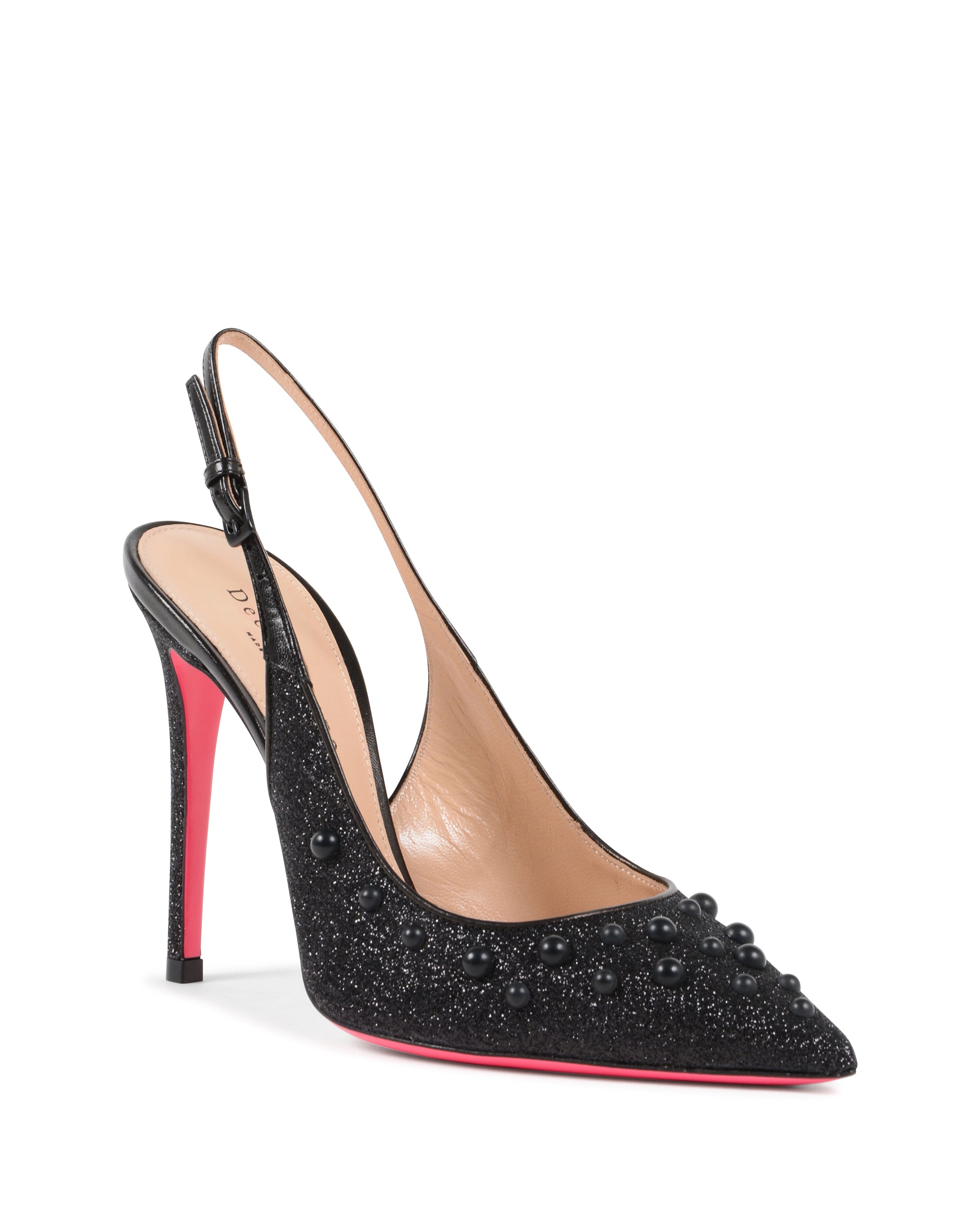 Cocktail Hour Slingback Black