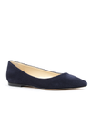 19V69 Italia Womens Ballerina Navy Blue 4747 TRAF CAM BLU OCEANO