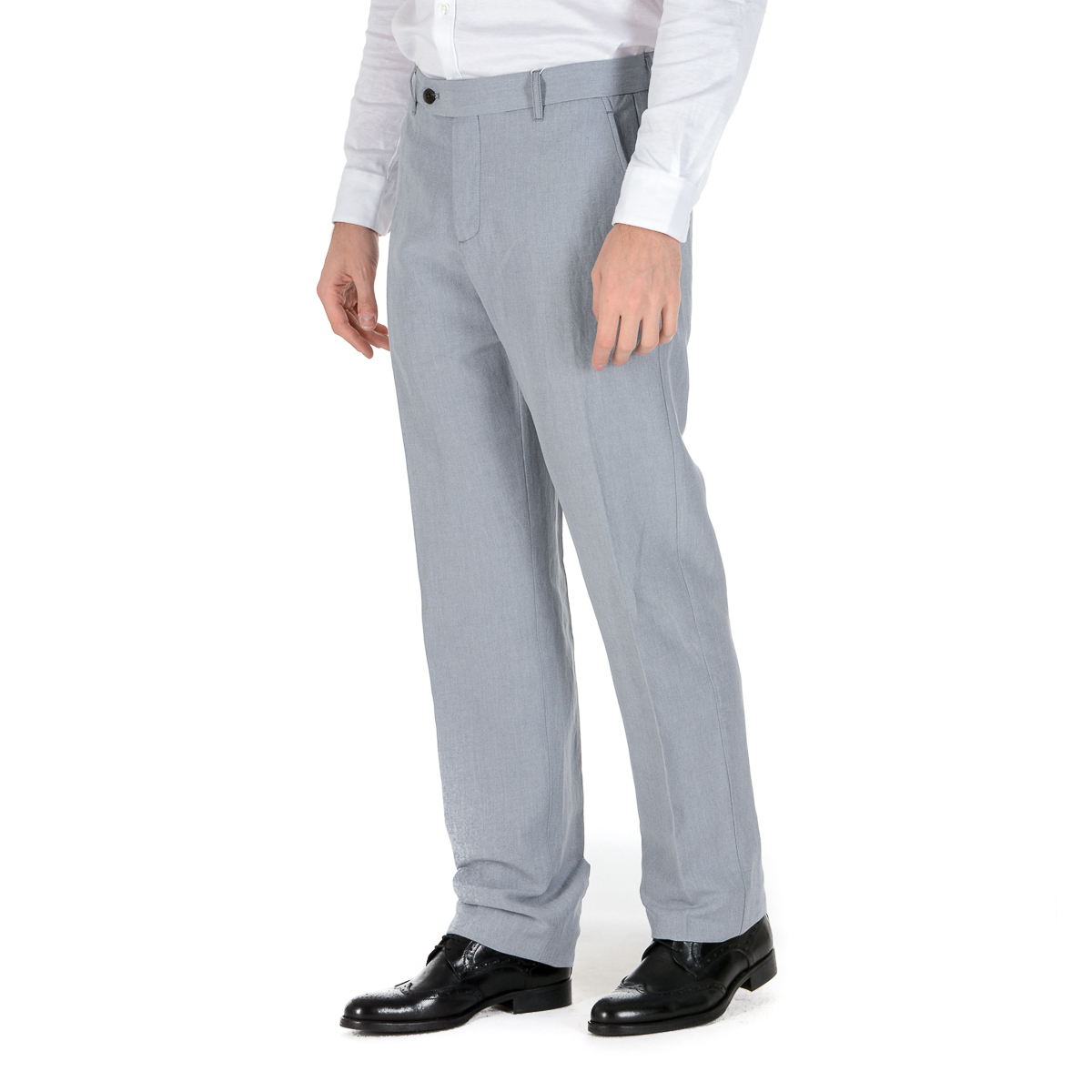 Armani Collezioni Mens Pants Grey