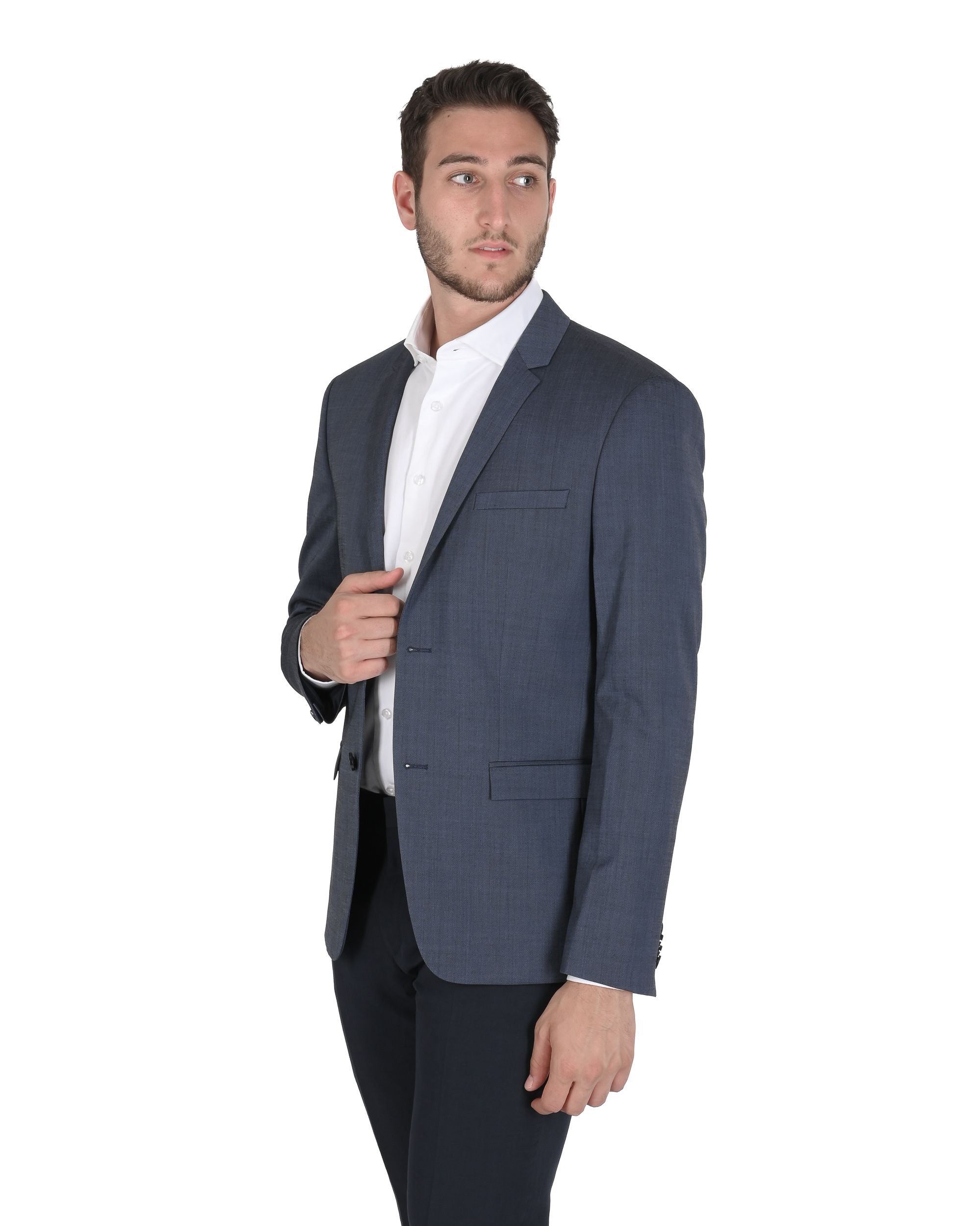 Calvin Klein Mens Blazer Blue K1EK101790402