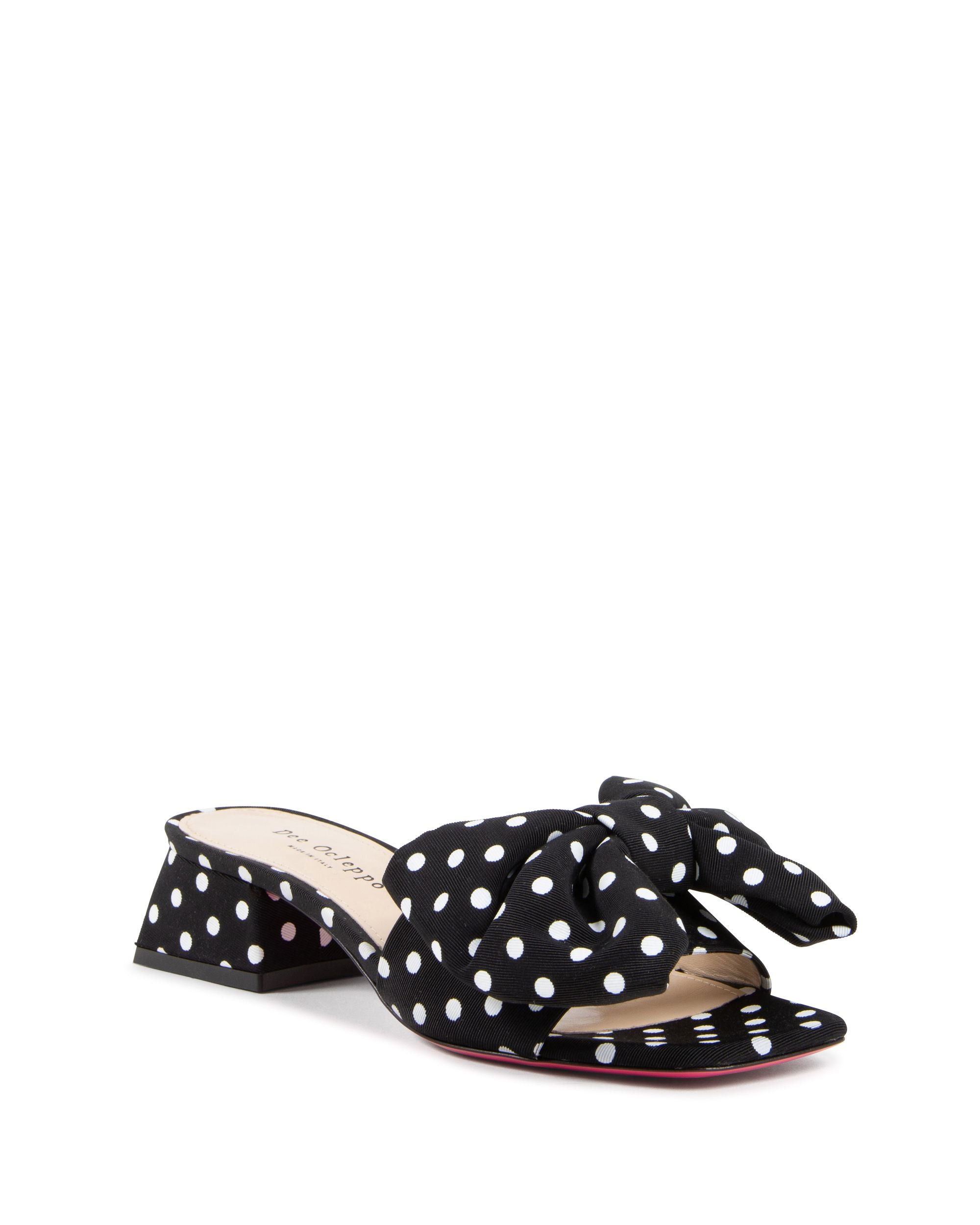 Dizzy Polka Dot Mule