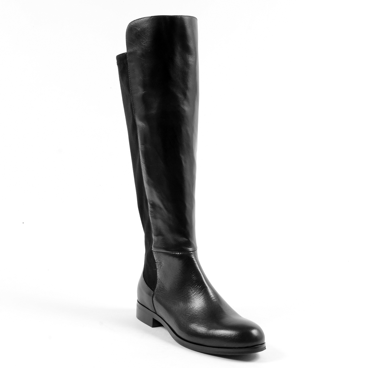 V 1969 Italia Womens High Boot Black GRAPE