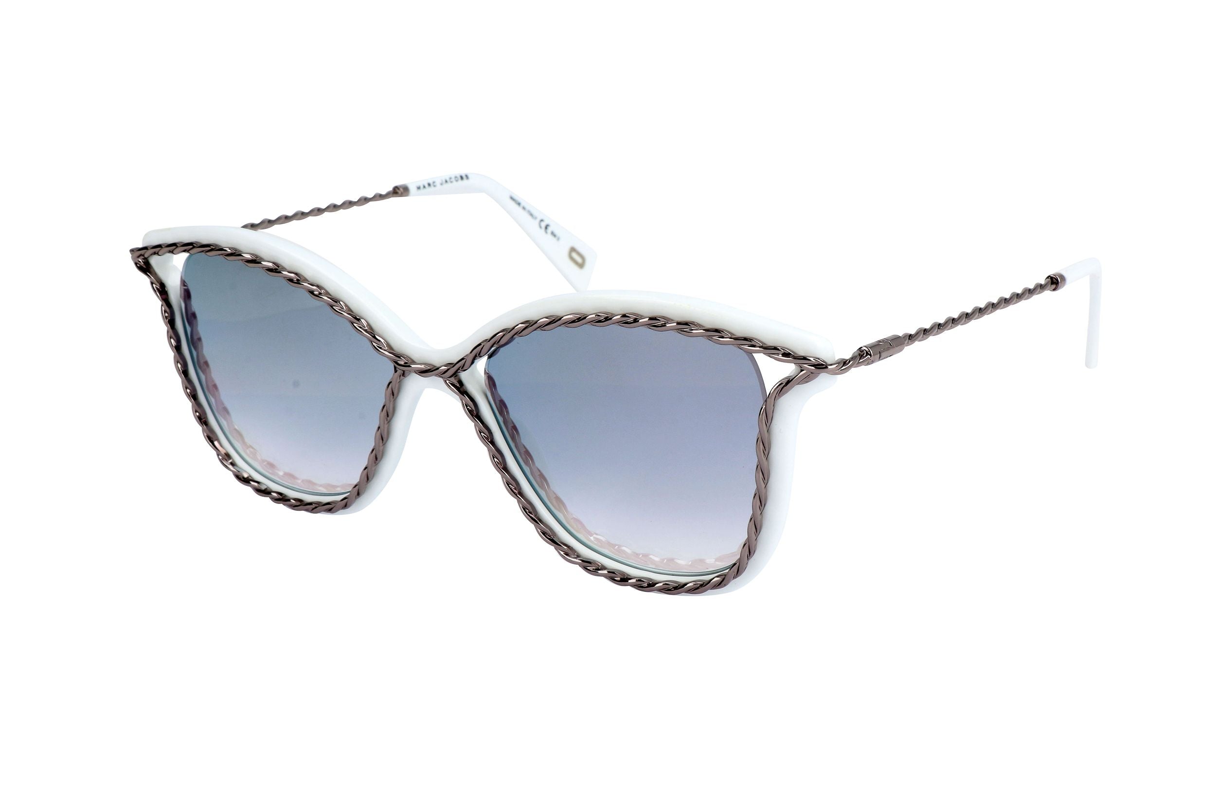 Marc Jacobs Womens Sunglasses MARC 160 S VK6 52 18 135 WHITE