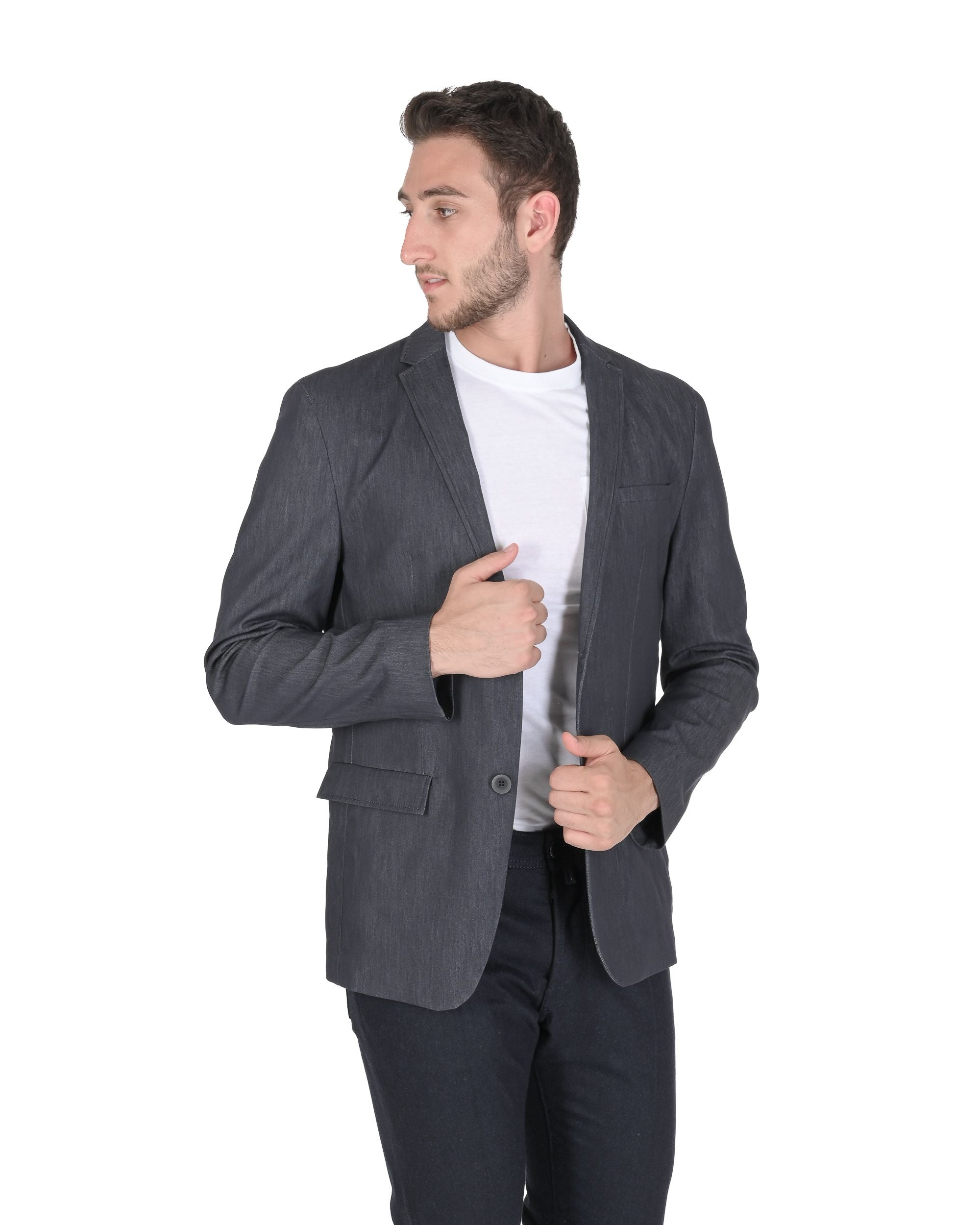 Calvin Klein Mens Blazer Blue K10K100801478