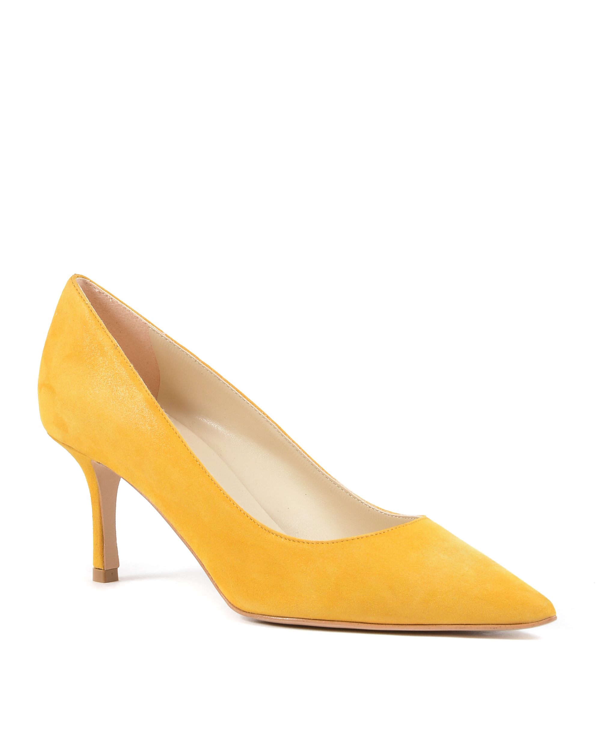 19V69 Italia Womens Pump Yellow DEC65 PELLE AMBER