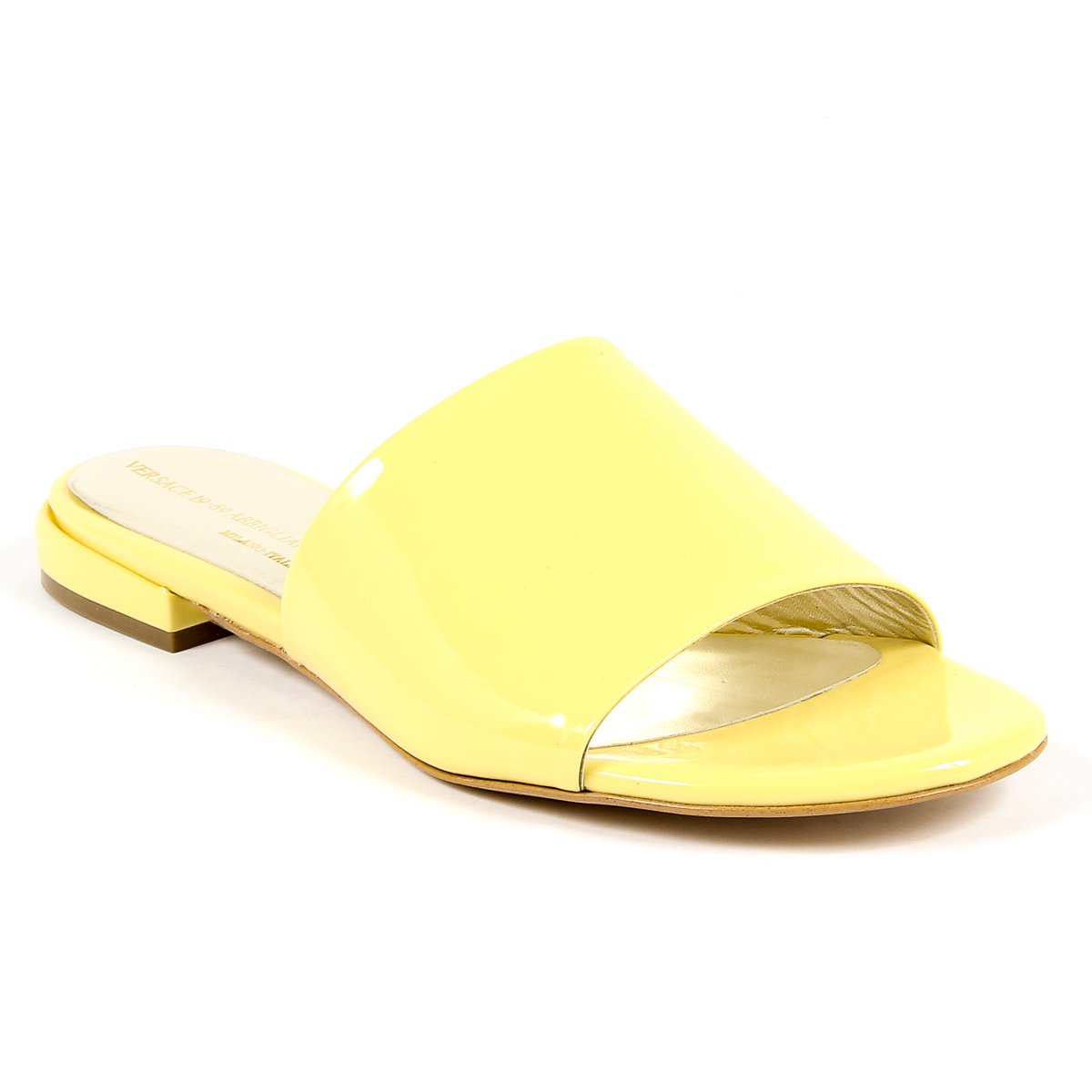 V 1969 Italia Womens Flat Sandal Yellow IZAR